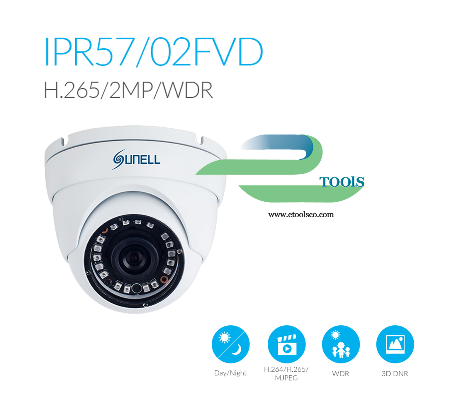 دوربین مداربسته شبکه سانل SN IPR57/02FVDB